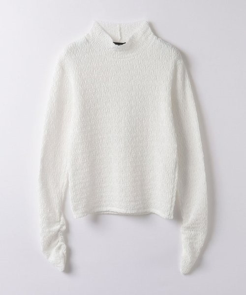 allureville（アルアバイル）の「ランダムブルーゼボトルネックプルオーバー（Tシャツ/カットソー・レディース・サックスブルー/ブラック/オフホワイト・2）」の2枚目の写真