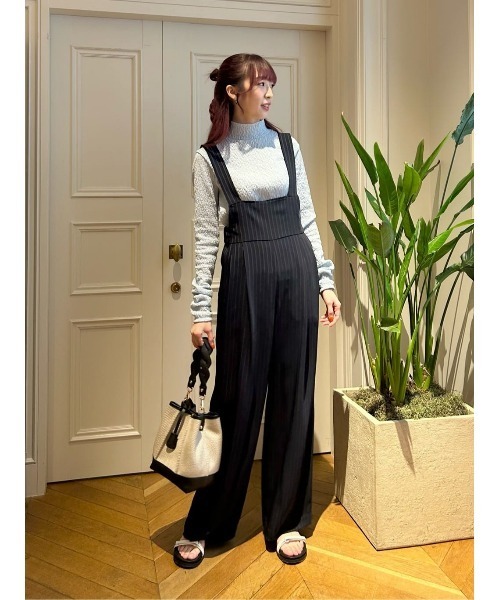 allureville（アルアバイル）の「ランダムブルーゼボトルネックプルオーバー（Tシャツ/カットソー・レディース・サックスブルー/ブラック/オフホワイト・2）」の8枚目の写真