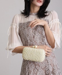 パール ケースバッグ 結婚式 同窓会 オケージョン お呼ばれ パーティーバッグ