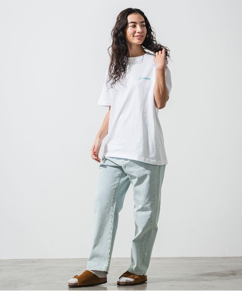 OFFSHORE(オフショア)の「【ZOZO限定】MINAMO TEE/水面ティーシャツ(Tシャツ/カットソー・メンズ・ネイビー/ホワイト・XL/L/M)」の15枚目の写真