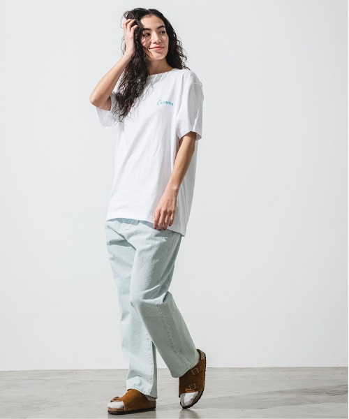 OFFSHORE(オフショア)の「【ZOZO限定】MINAMO TEE/水面ティーシャツ(Tシャツ/カットソー・メンズ・ネイビー/ホワイト・XL/L/M)」の16枚目の写真