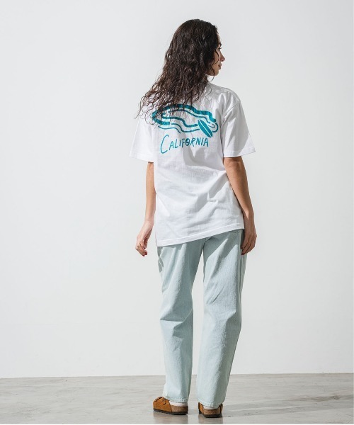 OFFSHORE(オフショア)の「【ZOZO限定】MINAMO TEE/水面ティーシャツ(Tシャツ/カットソー・メンズ・ネイビー/ホワイト・XL/L/M)」の17枚目の写真