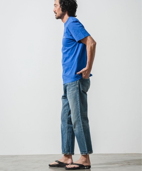 OFFSHORE(オフショア)の「【ZOZO限定】MINAMO TEE/水面ティーシャツ(Tシャツ/カットソー・メンズ・ネイビー/ホワイト・XL/L/M)」の19枚目の写真