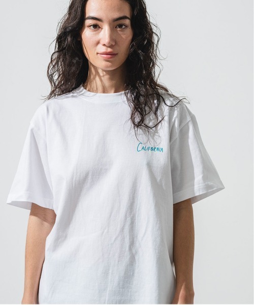 OFFSHORE(オフショア)の「【ZOZO限定】MINAMO TEE/水面ティーシャツ(Tシャツ/カットソー・メンズ・ネイビー/ホワイト・XL/L/M)」の10枚目の写真