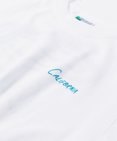 OFFSHORE(オフショア)の「【ZOZO限定】MINAMO TEE/水面ティーシャツ(Tシャツ/カットソー・メンズ・ネイビー/ホワイト・XL/L/M)」の4枚目の写真