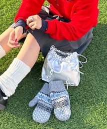 リボンショルダーバッグ