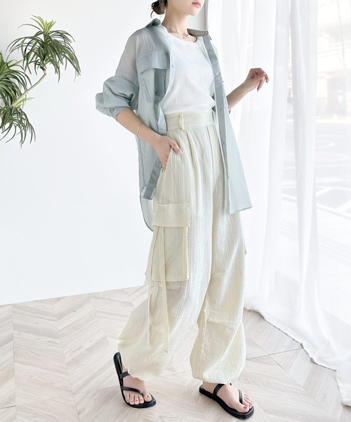 セール】《Javaジャバコラボ》ガーゼ素材で涼やか。楊柳ダブルガーゼ