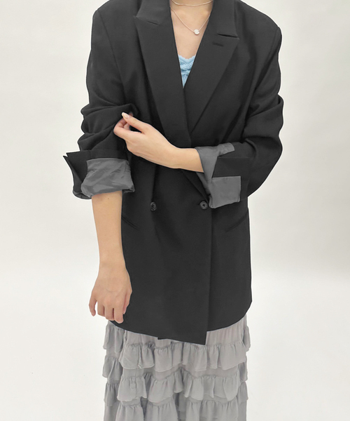 EDIT. FOR LULU（エディットフォールル）の「abc ダブルジャケット