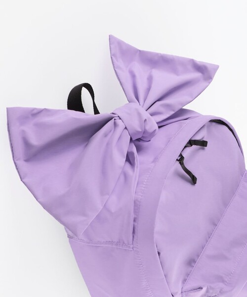 BRANSHES（ブランシェス）の「リボンリュックＭ（バックパック/リュック・キッズ・ラベンダー/ピンク・M）」の5枚目の写真