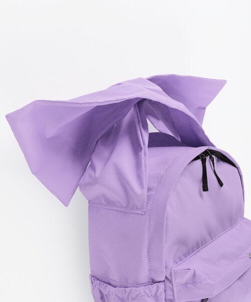 BRANSHES（ブランシェス）の「リボンリュックＭ（バックパック/リュック・キッズ・ラベンダー/ピンク・M）」の6枚目の写真