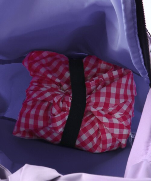 BRANSHES（ブランシェス）の「リボンリュックＭ（バックパック/リュック・キッズ・ラベンダー/ピンク・M）」の16枚目の写真