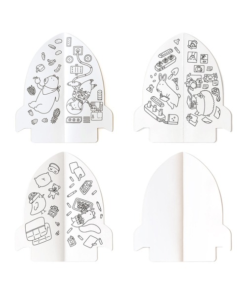 HIGHTIDE（ハイタイド）の「Jaq Jaq Bird Giant Coloring Book ジャクジャクバード 塗り絵ブック（おもちゃ・キッズ・その他1/その他2/その他3・FREE）」の19枚目の写真