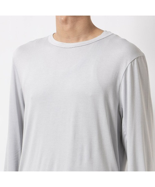 Reebok（リーボック）の「チル ロングスリーブTシャツ / RBK-CHILL+ LS TEE（Tシャツ/カットソー・メンズ・ブラック/ライトグレー・LARGE/MEDIUM/SMALL/XX-LARGE/X-LARGE）」の5枚目の写真