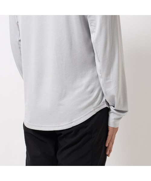 Reebok（リーボック）の「チル ロングスリーブTシャツ / RBK-CHILL+ LS TEE（Tシャツ/カットソー・メンズ・ブラック/ライトグレー・LARGE/MEDIUM/SMALL/XX-LARGE/X-LARGE）」の7枚目の写真
