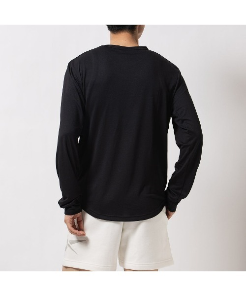 Reebok（リーボック）の「チル ロングスリーブTシャツ / RBK-CHILL+ LS TEE（Tシャツ/カットソー・メンズ・ブラック/ライトグレー・LARGE/MEDIUM/SMALL/XX-LARGE/X-LARGE）」の8枚目の写真
