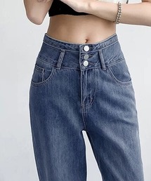 Miniministore（ミニミニストア）の「ハイウエスト デニムパンツ レディース（デニムパンツ・レディース）」