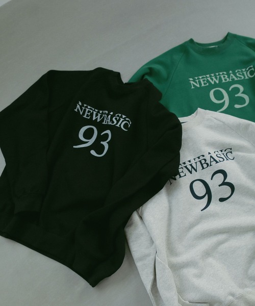 N WITH.（エヌウィズ）の「ロゴスウェット（スウェット・レディース・ブラック/グリーン/ライトグレー系・FREE）」の4枚目の写真