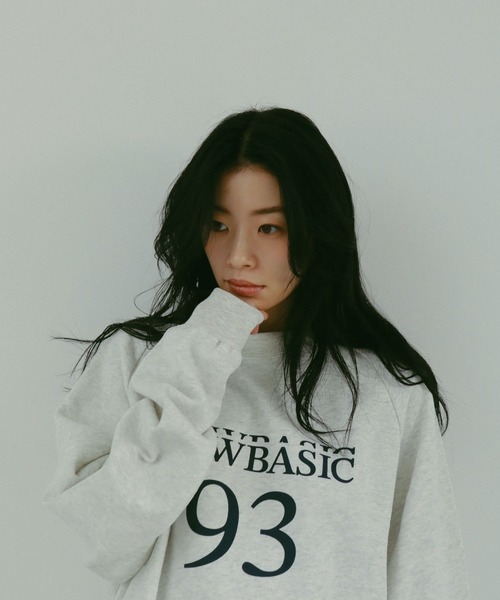 N WITH.（エヌウィズ）の「ロゴスウェット（スウェット・レディース・ブラック/グリーン/ライトグレー系・FREE）」の12枚目の写真