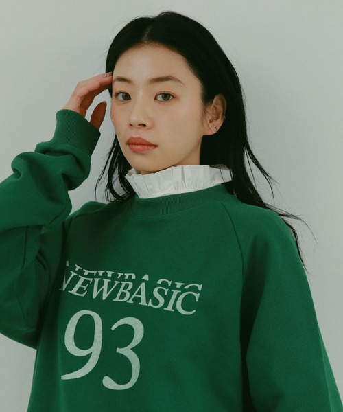 N WITH.（エヌウィズ）の「ロゴスウェット（スウェット・レディース・ブラック/グリーン/ライトグレー系・FREE）」の17枚目の写真