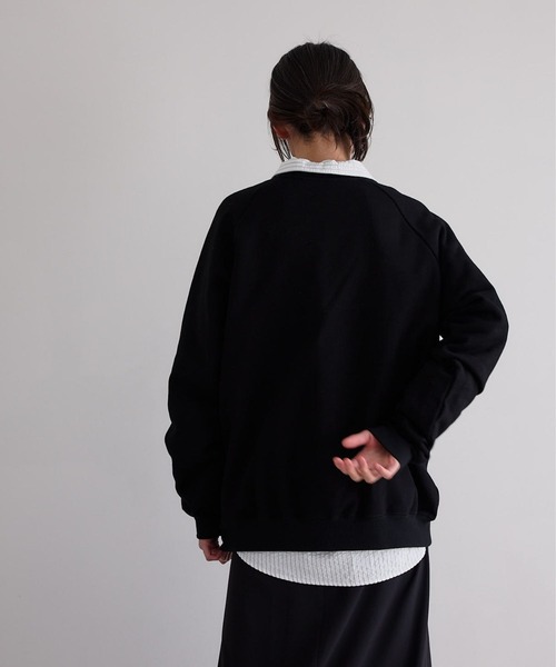 N WITH.（エヌウィズ）の「ロゴスウェット（スウェット・レディース・ブラック/グリーン/ライトグレー系・FREE）」の22枚目の写真