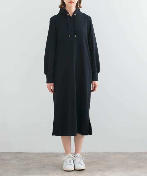 URBAN RESEARCH ROSSO WOMEN(アーバンリサーチ ロッソ)の「『WEB限定』パーカーワンピース(ワンピース・レディース・グレー系その他/モカ/ネイビー・FREE)」の21枚目の写真