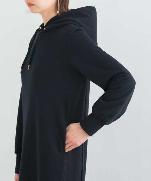 URBAN RESEARCH ROSSO WOMEN(アーバンリサーチ ロッソ)の「『WEB限定』パーカーワンピース(ワンピース・レディース・グレー系その他/モカ/ネイビー・FREE)」の16枚目の写真
