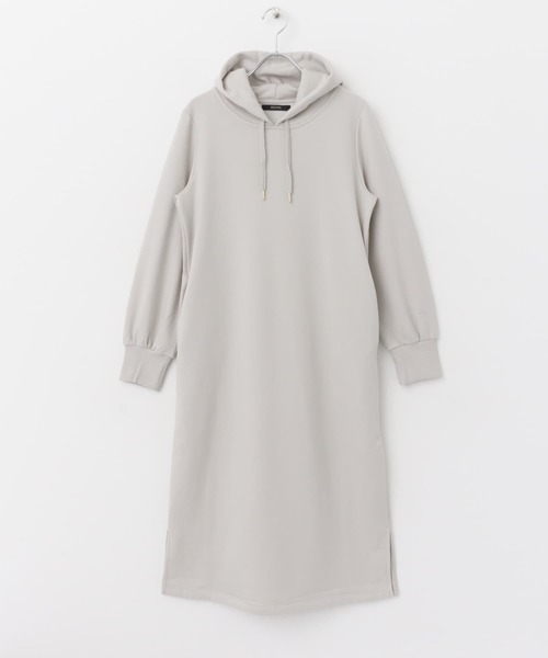 URBAN RESEARCH ROSSO WOMEN(アーバンリサーチ ロッソ)の「『WEB限定』パーカーワンピース(ワンピース・レディース・グレー系その他/モカ/ネイビー・FREE)」の12枚目の写真
