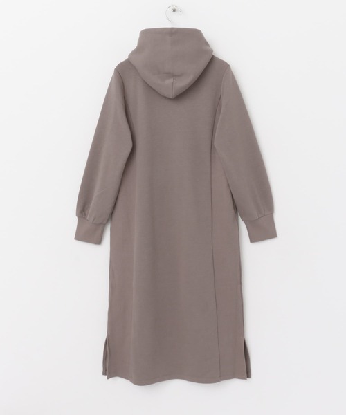 URBAN RESEARCH ROSSO WOMEN(アーバンリサーチ ロッソ)の「『WEB限定』パーカーワンピース(ワンピース・レディース・グレー系その他/モカ/ネイビー・FREE)」の8枚目の写真