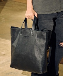 ADAM PATEK（アダムパテック）の「ADAMPATEK/shrink leather big tote bag/レザービッグトートバッグ（トートバッグ）」