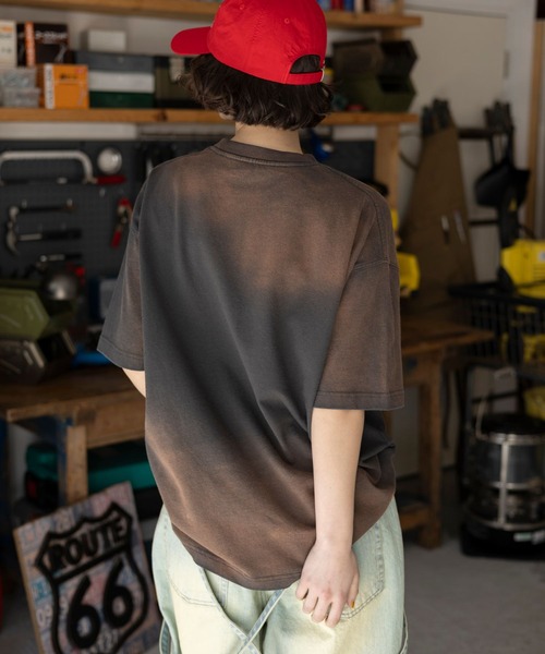 PBLIM（ページボーイリム）の「PBLIM/スペースキャットT（Tシャツ/カットソー・レディース・ネイビー/チャコールグレー・LARGE/MEDIUM）」の6枚目の写真