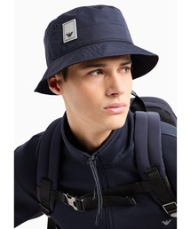 EMPORIO ARMANI | 【エンポリオ アルマーニ】トラベルエッセンシャル クロシェハット ナイロン製(ハット)