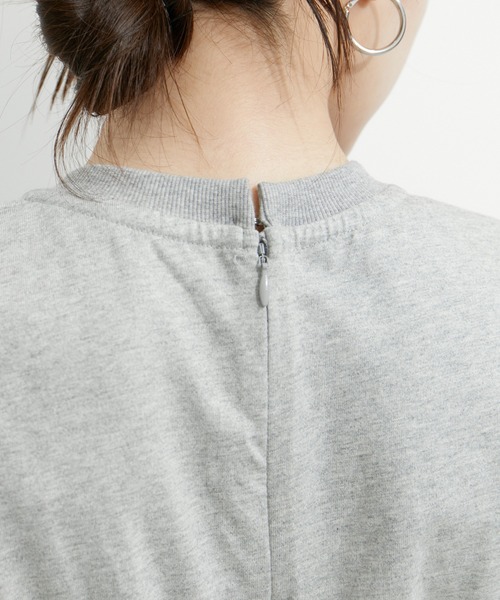 le cercle ADAM ET ROPE'(ルセルクルアダムエロペ)の「ハイウエスト ドッキングワンピース(ワンピース・レディース・ブラック/ラベンダー/キナリ/グレー・FREE)」の18枚目の写真