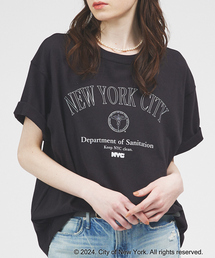 GOOD ROCK SPEED（グッドロックスピード）の「【GOOD ROCK SPEED/グッドロックスピード】NYC フォト・ロゴTEE / プリントTシャツ（Tシャツ/カットソー・レディース）」