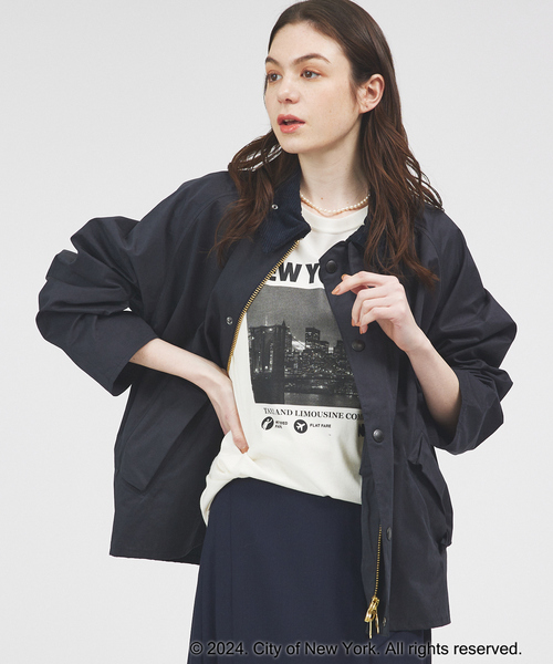 GOOD ROCK SPEED(グッドロックスピード)の「【GOOD ROCK SPEED/グッドロックスピード】NYC フォト・ロゴTEE / プリントTシャツ(Tシャツ/カットソー・レディース・ホワイト/ブラック・フリー)」の14枚目の写真