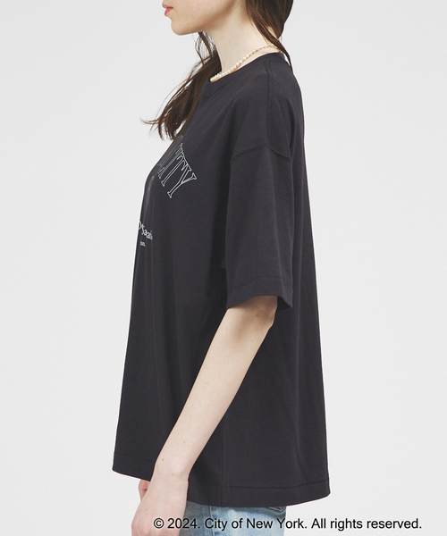 GOOD ROCK SPEED(グッドロックスピード)の「【GOOD ROCK SPEED/グッドロックスピード】NYC フォト・ロゴTEE / プリントTシャツ(Tシャツ/カットソー・レディース・ホワイト/ブラック・フリー)」の18枚目の写真