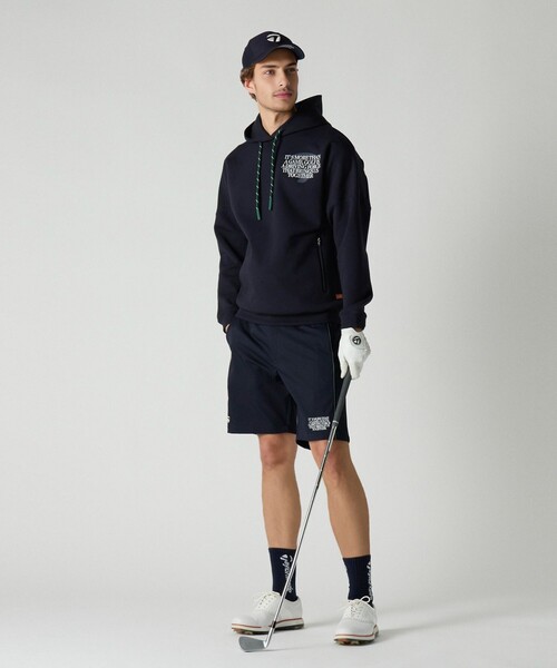 テーラーメイド×UA フーディ ユニセックスS ネイビー パーカー TaylorMade（テーラーメイド）の「【別注】＜TaylorMade×UNITED ARROWS