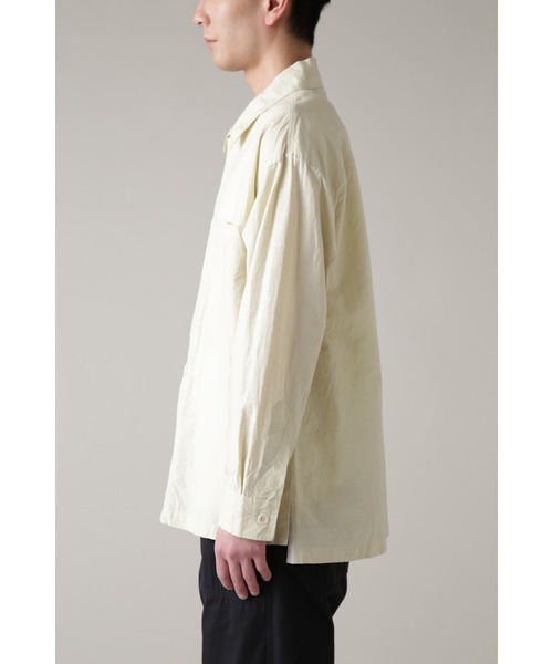 MHL LIGHTWEIGHT COTTON LINEN コットン、リネンシャツ