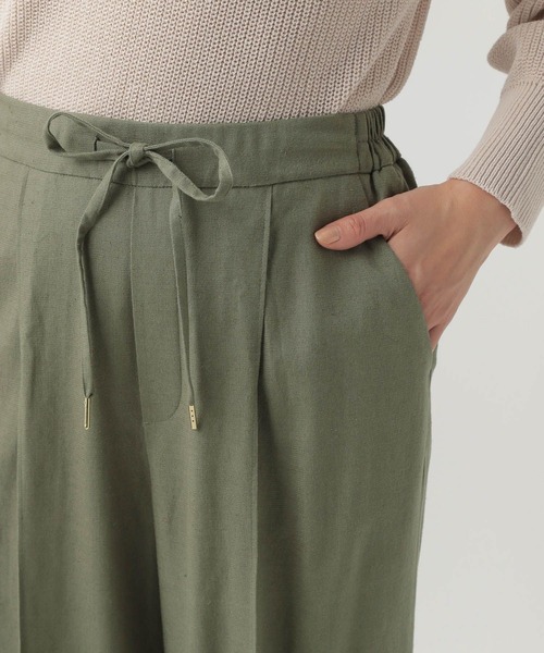 Elura（エルーラ）の「リネンブレンド冷感パンツ（その他パンツ・レディース・イエロー/カーキ/ライトベージュ/ブラウン系その他・SMALL/MEDIUM/LARGE）」の22枚目の写真