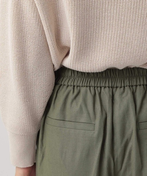 Elura（エルーラ）の「リネンブレンド冷感パンツ（その他パンツ・レディース・イエロー/カーキ/ライトベージュ/ブラウン系その他・SMALL/MEDIUM/LARGE）」の21枚目の写真