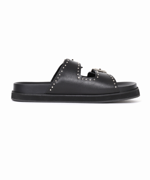 U by SPICK&SPAN（ユーバイスピックアンドスパン）の「【MOHI/モヒ】 STUDS 2ストラップサンダル（サンダル・レディース・ブラック・36/37/38）」の10枚目の写真