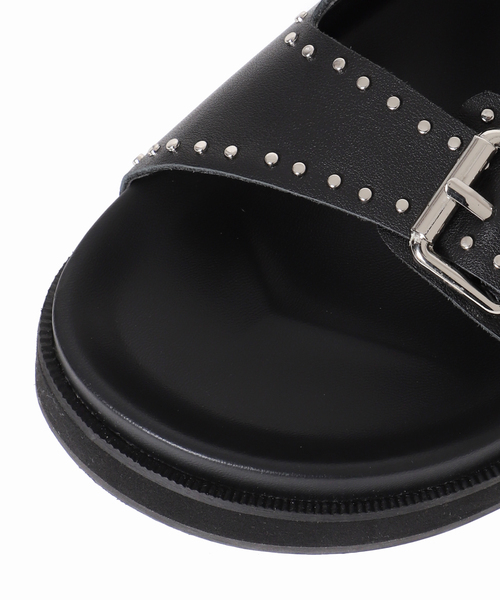 U by SPICK&SPAN（ユーバイスピックアンドスパン）の「【MOHI/モヒ】 STUDS 2ストラップサンダル（サンダル・レディース・ブラック・36/37/38）」の17枚目の写真