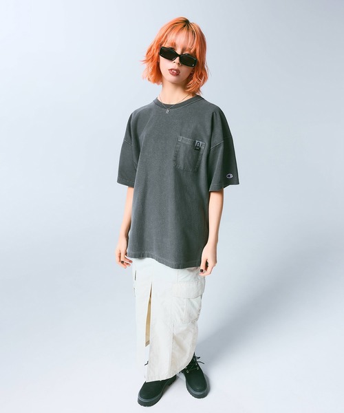 ✨美品　X-girl × Champion REVERSE WEAVE X-girl エックスガール × Champion REVERSE WEAVE R LOGO ZIP UP