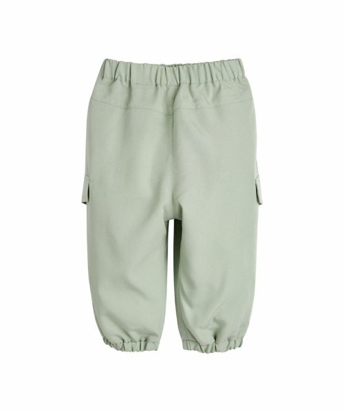 moimoln（モイモルン）の「【SOFT＆】クリーム9分丈ジョガーパンツ（その他パンツ・キッズ・ベージュ/グリーン・90cm/100cm/110cm）」の4枚目の写真