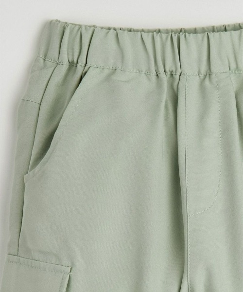 moimoln（モイモルン）の「【SOFT＆】クリーム9分丈ジョガーパンツ（その他パンツ・キッズ・ベージュ/グリーン・90cm/100cm/110cm）」の8枚目の写真
