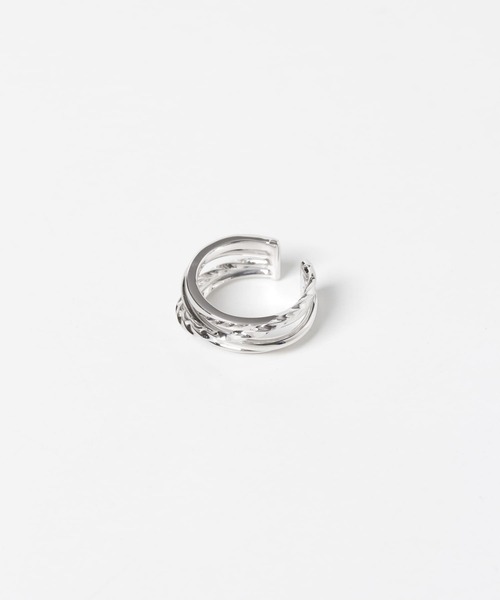 URBAN RESEARCH(アーバンリサーチ)の「decor『デコール』 Spiral twist ring(リング・レディース・シルバー・-)」の5枚目の写真