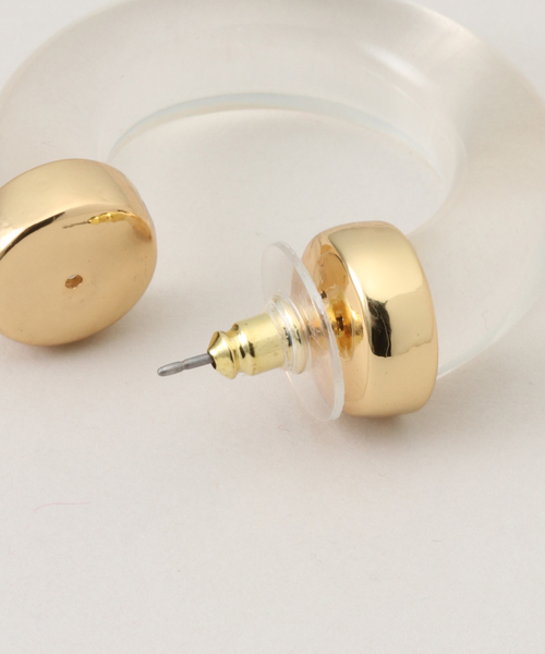 JOURNAL STANDARD relume（ジャーナルスタンダード　レリューム）の「【Kenneth Jay Lane/ケネス ジェイ レーン】clear earring：ピアス（ピアス（両耳用）・レディース・その他・FREE）」の2枚目の写真