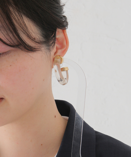 JOURNAL STANDARD relume（ジャーナルスタンダード　レリューム）の「【Kenneth Jay Lane/ケネス ジェイ レーン】clear earring：ピアス（ピアス（両耳用）・レディース・その他・FREE）」の6枚目の写真