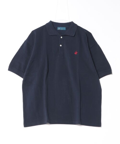 BEVERLY HILLS POLO CLUB(ビバリーヒルズポロクラブ)の「BEVERLY HILLS POLO CLUB / VINTAGE鹿の子ポロシャツ / 4222-4751(ポロシャツ・レディース・ブラック/オフホワイト/ネイビー/グリーン・MEDIUM/LARGE/X-LARGE)」の7枚目の写真