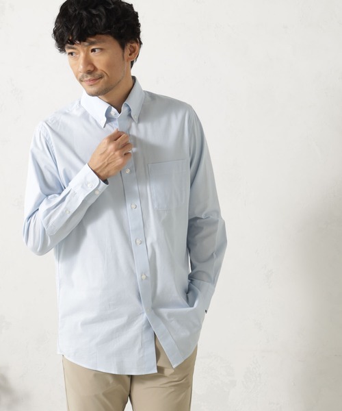 FOUND GOOD(ファウンドグッド)の「レギュラーフィットボダンダウンシャンブレーシャツ(シャツ/ブラウス・メンズ・ホワイト系5/ブルー系2/ネイビー・M/S/XL/L)」の12枚目の写真