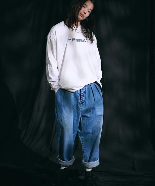 mlt4663- PYTHAGORAS LS Tee ロンT（Tシャツ/カットソー）｜THEOREM（セオレム）